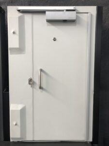 Anti-Bandit Door