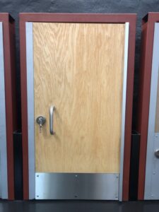 Anti-Bandit Door
