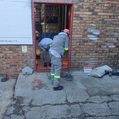Fire Escape Door Installation Pretoria Johannesburg