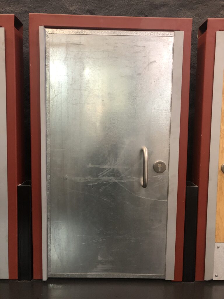 Anti-Bandit Door