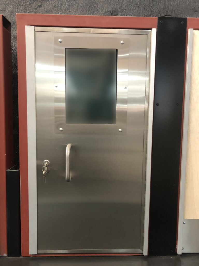 Anti-Bandit Door